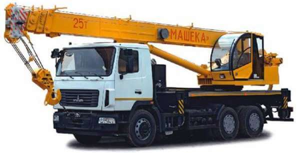 Аренда автокрана Машека стоимость